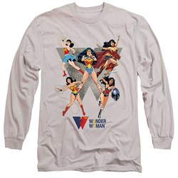 Wonder Woman - Mens Ww Through The Ages Long Sleeve T-Shirt