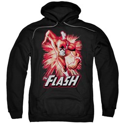Justice League, The - Mens Flash Red & Gray Hoodie