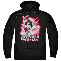 Justice League, The - Mens Wonder Woman Red & Gray Hoodie