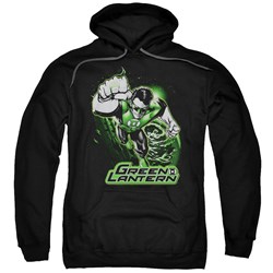 Justice League, The - Mens Green Lantern Green & Gray Hoodie