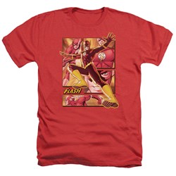 Justice League, The - Mens Flash T-Shirt In Red