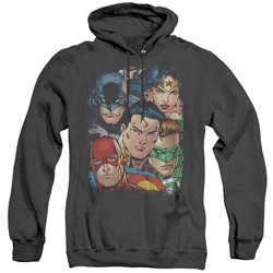 Jla - Mens Up Close And Personal Hoodie