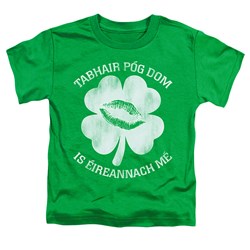 Trevco - Toddlers Kiss Me In Irish T-Shirt