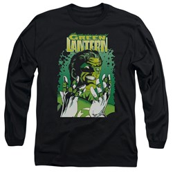 Justice League, The - Mens Gl #49 Cover Long Sleeve Shirt In Black