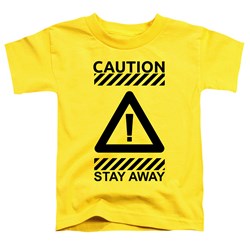 Trevco - Toddlers Caution Stay Away T-Shirt