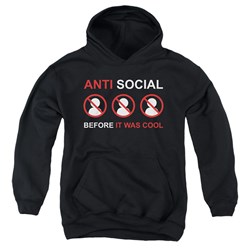 Trevco - Youth Anti Social Pullover Hoodie