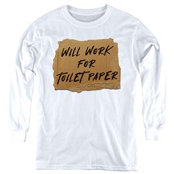 Trevco - Youth Will Work For Tp Long Sleeve T-Shirt