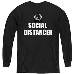 Trevco - Youth Social Distancer Long Sleeve T-Shirt