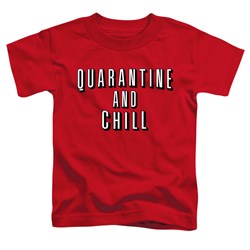Trevco - Toddlers Quarantine And Chill 2 T-Shirt