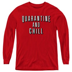Trevco - Youth Quarantine And Chill 2 Long Sleeve T-Shirt