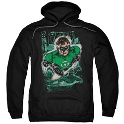 Justice League, The - Mens Green Lantern #1 Distress Hoodie