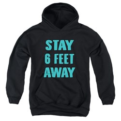 Trevco - Youth Stay 6 Feet Away Pullover Hoodie