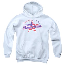 Trevco - Youth Proud To Be American Pullover Hoodie
