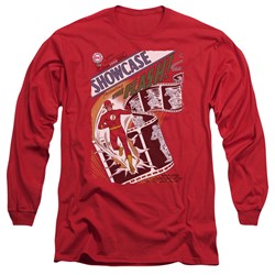 Justice League, The - Mens Showcase #4 Cover Long Sleeve Shirt In Red