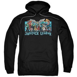 Justice League, The - Mens League Lineup Hoodie