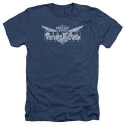 Justice League - Mens Justice Wings Heather T-Shirt