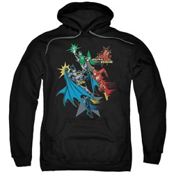 Justice League, The - Mens Action Stars Hoodie