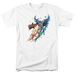 Justice League - Allegiance Adult T-Shirt In White