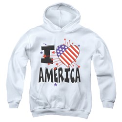Trevco - Youth I Heart America Pullover Hoodie