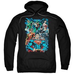 Justice League, The - Mens Justice Is Served Hoodie
