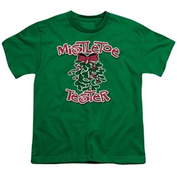 Trevco - Youth Mistletoe Tester T-Shirt