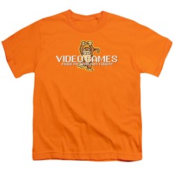 Video Games - Big Boys T-Shirt In Orange