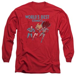 Jla - Mens Worlds Best Longsleeve T-Shirt
