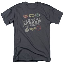 Jla - Mens Symbols T-Shirt