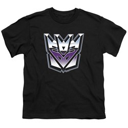 Transformers - Youth Decepticon Airbrush Logo T-Shirt