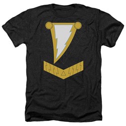 Justice League - Mens Black Adam Heather T-Shirt