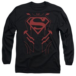 Justice League, The - Mens Superboy Longsleeve T-Shirt