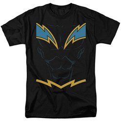 Justice League, The - Mens Black Lightning T-Shirt