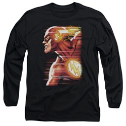 Justice League, The - Mens Speed Head Longsleeve T-Shirt