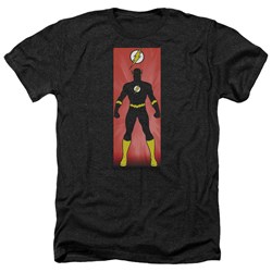 Justice League - Mens Flash Block Heather T-Shirt
