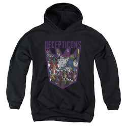 Transformers - Youth Decepticon Collage Pullover Hoodie