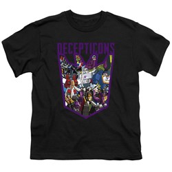 Transformers - Youth Decepticon Collage T-Shirt