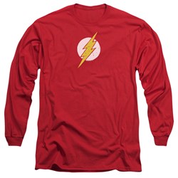 Justice League, The - Mens Rough Flash Longsleeve T-Shirt