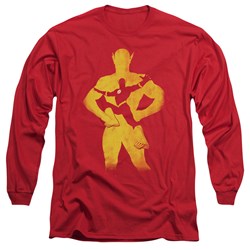 Justice League, The - Mens Flash Knockout Longsleeve T-Shirt