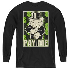 Monopoly - Youth Pay Me Long Sleeve T-Shirt