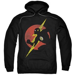Justice League, The - Mens Flash Symbol Knockout Hoodie
