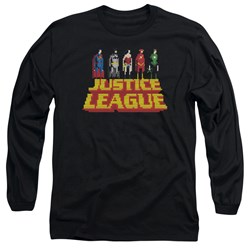 Justice League, The - Mens Standing Above Longsleeve T-Shirt