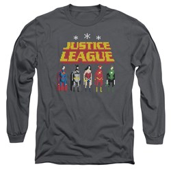 Justice League, The - Mens Standing Below Longsleeve T-Shirt