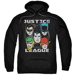 Justice League - Mens Head Of States Pullover Hoodie