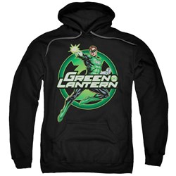 Justice League - Mens Lantern Glow Pullover Hoodie