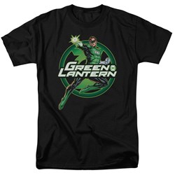 Justice League - Mens Lantern Glow T-Shirt