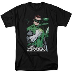 Justice League - Mens Fist Flare T-Shirt