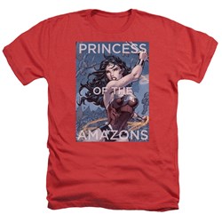 Justice League - Mens Princess Of The Amazons Heather T-Shirt