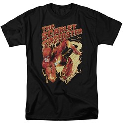 Justice League - Mens Scarlet Speedster T-Shirt