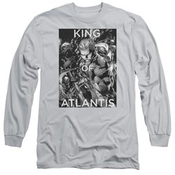 Justice League - Mens King Of Atlantis Long Sleeve T-Shirt