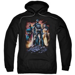 Justice League - Mens Take A Stand Pullover Hoodie